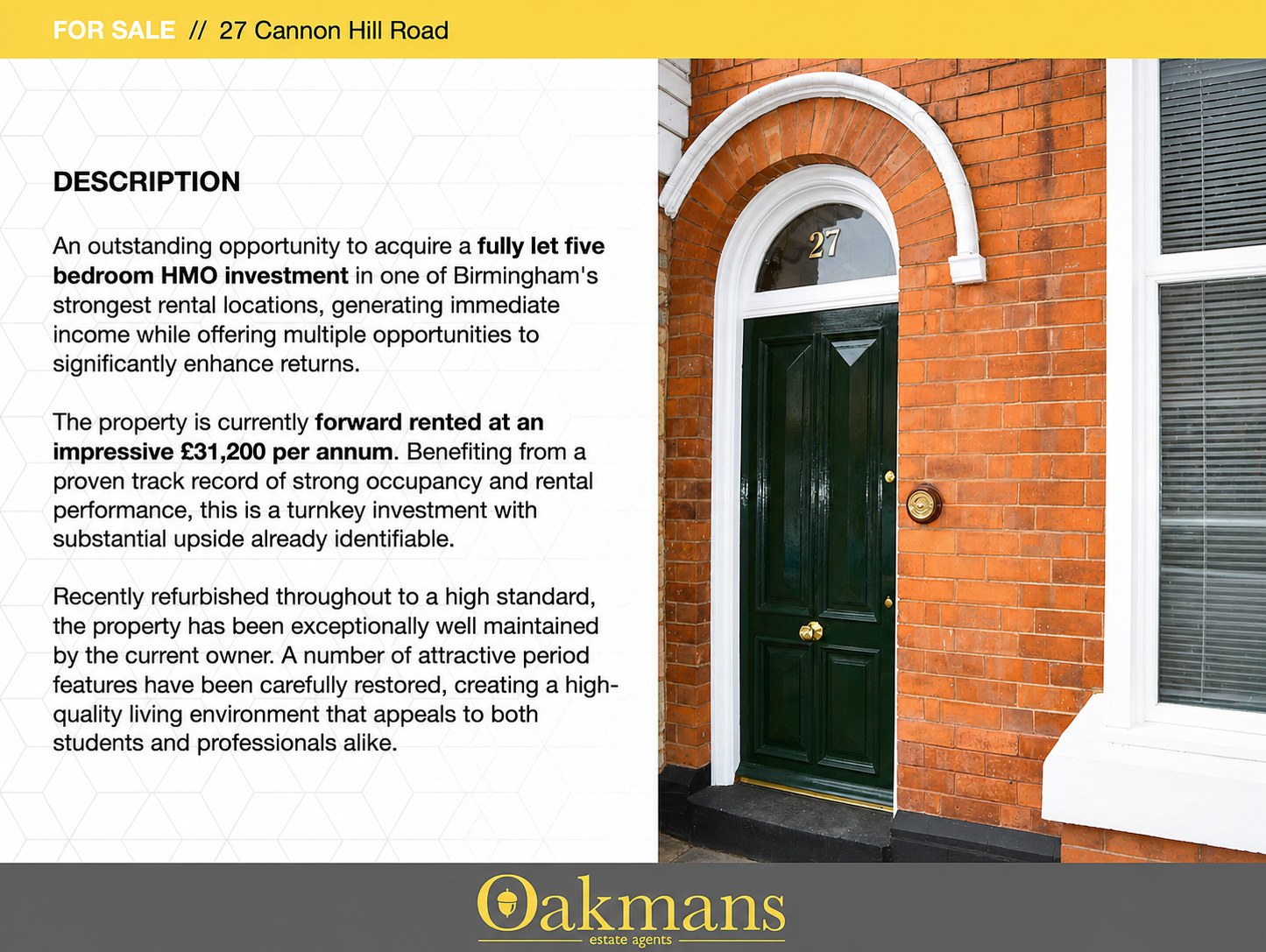 Cannon Hill Road, Birmingham, B12